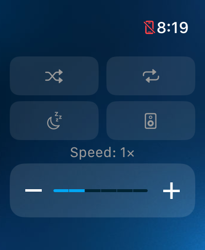 Pixie playback controls