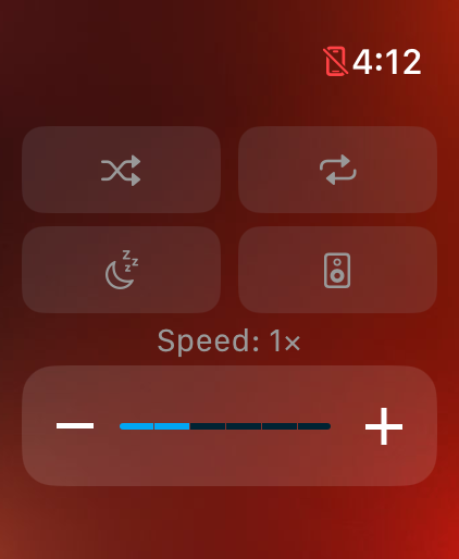 Pixie playback controls