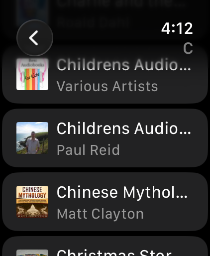 Pixie library list view
